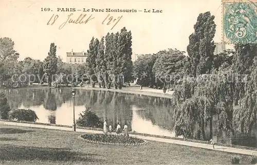 Paris Lac Parc Montsouris Paris