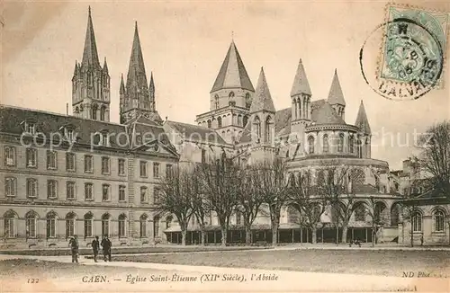 Caen Eglise Saint Etienne XIIe siecle Abside Caen