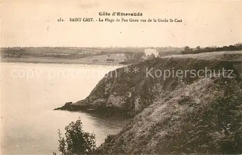 Saint Cast le Guildo La Plage de Pen Guen vue de la Garde Saint Cast Saint Cast le Guildo