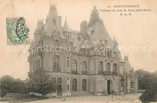 Montmorency Chateau du Duc de Dino Montmorency