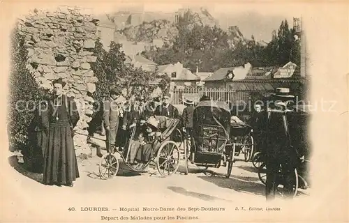 Lourdes_Hautes_Pyrenees Hopital Notre Dame des Sept Douleurs Lourdes_Hautes_Pyrenees