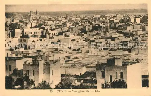 Tunis Vue generale Tunis