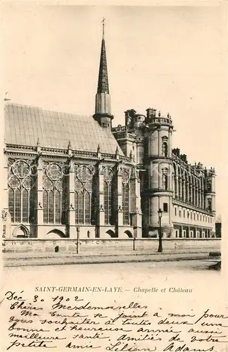 Saint Germain en Laye Chapelle et Chateau Saint Germain en Laye