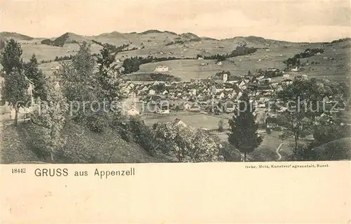 Appenzell_IR Landschaftspanorama Appenzell IR