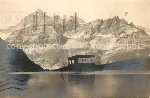 Zermatt_VS Bergkapelle Maria zum Schnee am Schwarzsee Gabelhorn Walliser Alpen Zermatt_VS