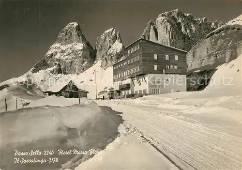 Passo_Sella Hotel Maria Flora Sassolungo Passo_Sella