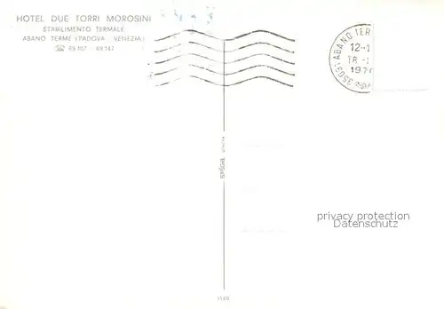 Abano_Terme Hotel Due Torri Morosini Abano Terme