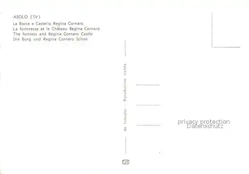 Asolo_Treviso Rocca e Castello Cornaro Asolo Treviso