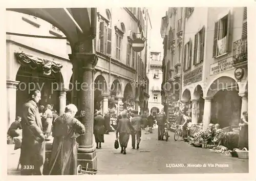 Lugano_TI Mercato di Via Pessina Lugano_TI