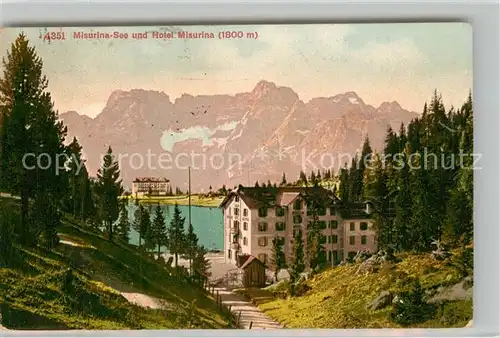 Misurinasee Hotel Misurina Misurinasee
