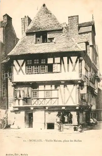 Morlaix Vieille Maison Place des Halles Morlaix