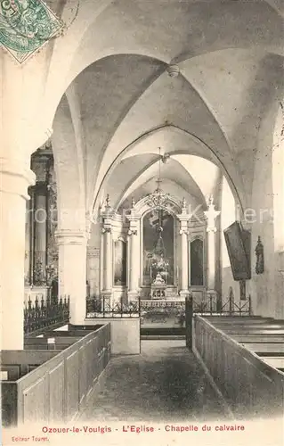 Ozouer le Voulgis Eglise Chapelle du calvaire Ozouer le Voulgis