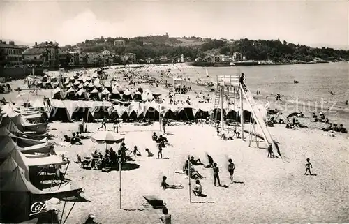 Saint Jean de Luz Plage vers Ciboure Saint Jean de Luz