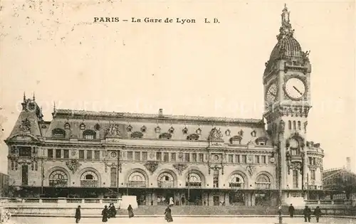 Paris La Gare de Lyon Paris