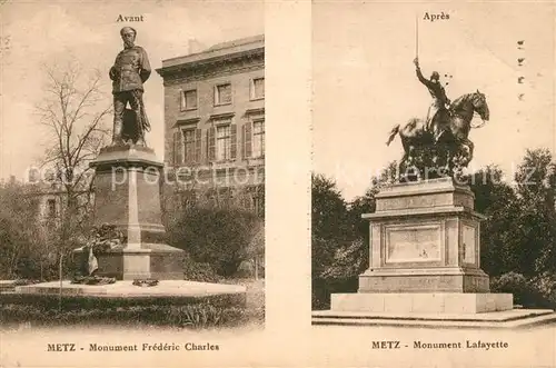 Metz_Moselle Monument Frederic Charles Monument Lafayette Metz_Moselle
