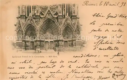 Reims_Champagne_Ardenne Le Grand Portail de la Cathedrale Reims_Champagne_Ardenne
