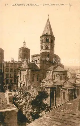 Clermont_Ferrand_Puy_de_Dome Notre Dame du Port Clermont_Ferrand