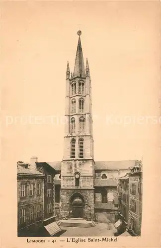 Limoges_Haute_Vienne Eglise Saint Michel Limoges_Haute_Vienne