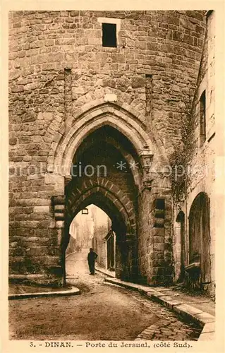 Dinan Porte du Jersual cote Sud Dinan