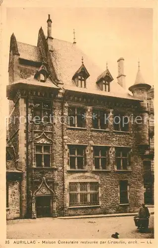 Aurillac Maison Consulaire restauree par Grandin Aurillac