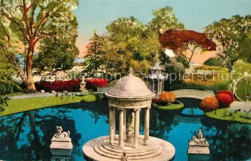 Genova_Genua_Liguria Pegli Villa Durazzo Pallavicini Laghetto e Tempio di Diana Genova_Genua_Liguria