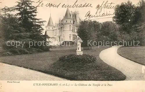 L_Ile Bouchard Le Chateau du Temple et le Parc L_Ile Bouchard