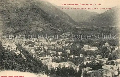 Luchon_Haute Garonne Vue generale prise de la Chaumiere Luchon Haute Garonne