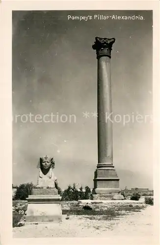 Alexandria_Alexandrie_Aegypten Pompey s Pillar Roman triumphal column Alexandria_Alexandrie