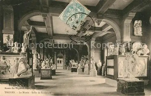 Troyes_Aube Le Musee Salle de Sculpture Troyes Aube