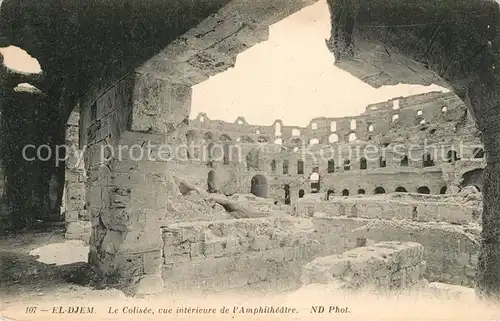 El Djem Le Colisee Amphitheatre El Djem