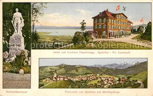 Speicher_AR Hotel Kurhaus Voegelinsegg Schlachtdenkmal Panorama mit Saentis Speicher AR
