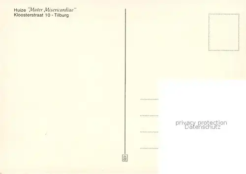 Tilburg Huize Mater Misericordiae Tilburg