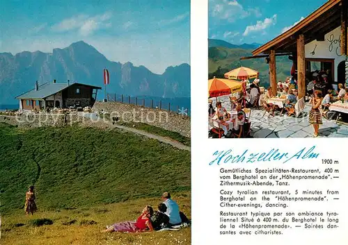 Zell_See Hochzeller Alm Restaurant Zell_See