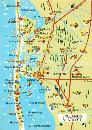Ringkobing Jyllands Vestkyst  Ringkobing