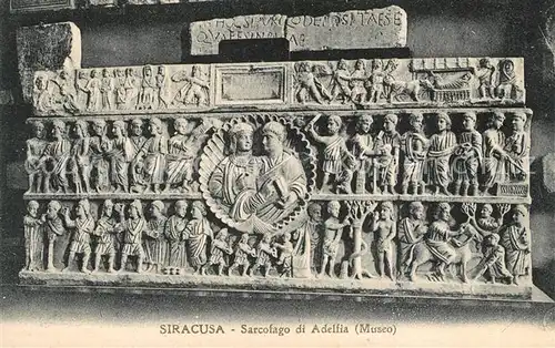 Siracusa Sarcofago di Adelfia  Siracusa