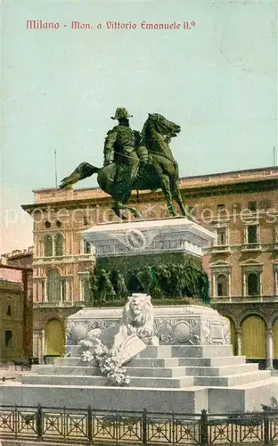 Milano Monumento Vittorio Emanuele II. Milano