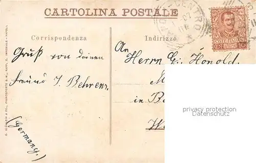 Vesuvio Vista da Pompei Aprile 1906 Vesuvio