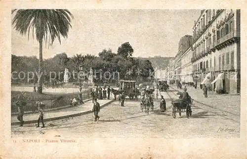 Napoli_Neapel Piazza Vittoria  Napoli Neapel
