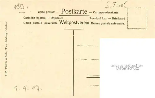 Mendelpass Blick von der Mendelbahn Mendelpass
