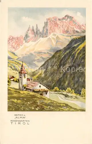 Rosengarten_Catinaccio Kirche  