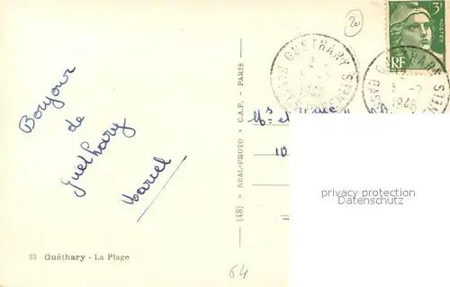 Guethary Plage Guethary