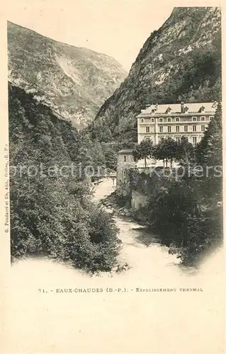 Eaux Chaudes_Les Etablissement Thermal Eaux Chaudes_Les