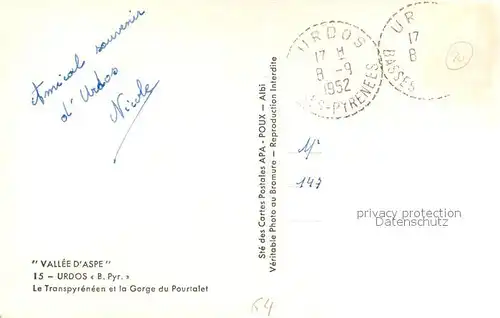 Urdos Vall?e d`Aspe Urdos