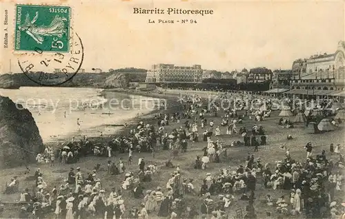 Biarritz_Pyrenees_Atlantiques Plage Biarritz_Pyrenees