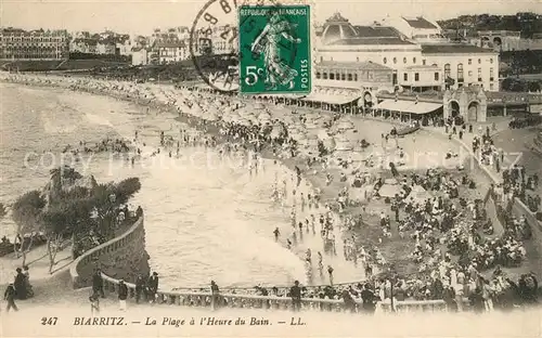 Biarritz_Pyrenees_Atlantiques Plage  Biarritz_Pyrenees