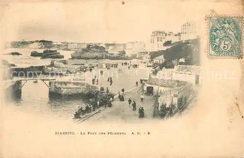 Biarritz_Pyrenees_Atlantiques Port des Pecheurs Biarritz_Pyrenees