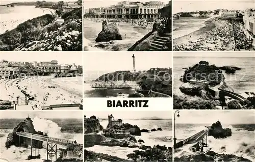 Biarritz_Pyrenees_Atlantiques Plage Leuchtturm Casino Phare Port Biarritz_Pyrenees