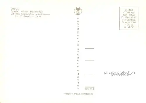 Lublin Osiedle Juliusza Slowackiego Lublin