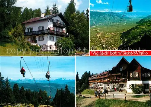 Vigiljoch Haus Mair Seilbahn Sessellift Vigiljoch Hotel Vigiljoch