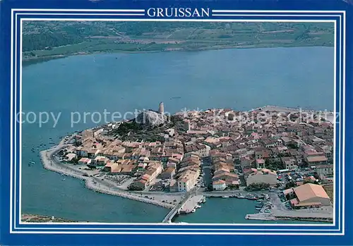 Gruissan Vue aerienne Gruissan
